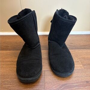Black Suede Boots